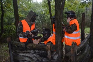 彩弹、游戏、战争、团队、枪支、运动、户外、森林