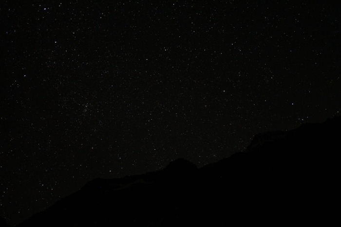 夜，星星-空间，天空，轮廓，空间，风景-自然，自然之美，星星