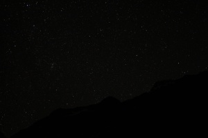 夜，星星-空间，天空，轮廓，空间，风景-自然，自然之美，星星