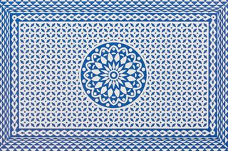 白色、蓝色、花卉、数字、壁纸、扑克牌、背面、图案