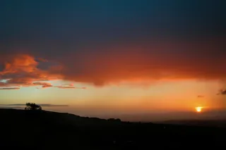 日落, 日出, 天空, 太阳, 夏天, 自然, 早晨, 风景