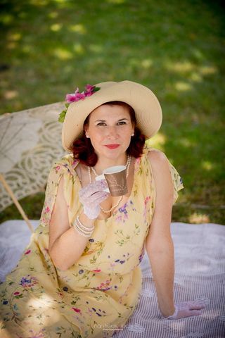 时尚，旧时代，摄影，30，布拉迪斯拉发，斯洛伐克，一个人，女人