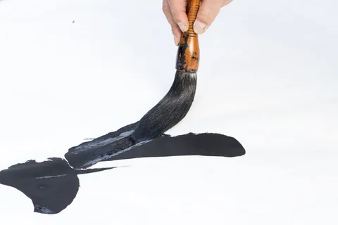 书法、书法、艺术家、艺术、创意、美食、毛笔、信件