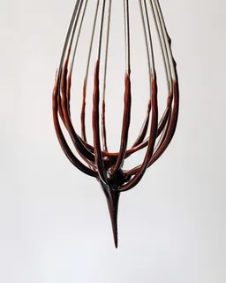 棕色巧克力、玻璃、水晶、灯、照明、球体、青铜、艺术