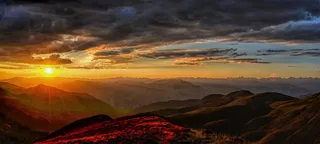 岩层、黄金、小时、日落、黎明、自然、山脉、土耳其