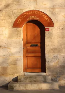 门，小，寺庙，楼梯，开，日期，文化，旅行