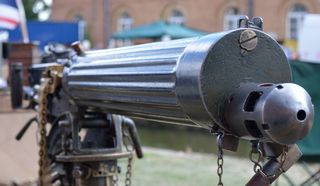 英国，威登bec，战争，古董，军事，英国，机枪，机枪