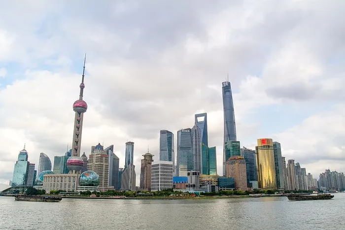 上海，天际线，摩天大楼，中国，亚洲，城市，摩天大楼，建筑