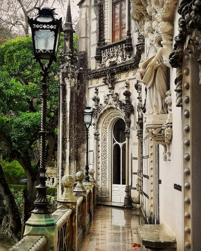 宫殿，葡萄牙，辛特拉，皇家金塔，建筑，建造结构，建筑，建筑外观