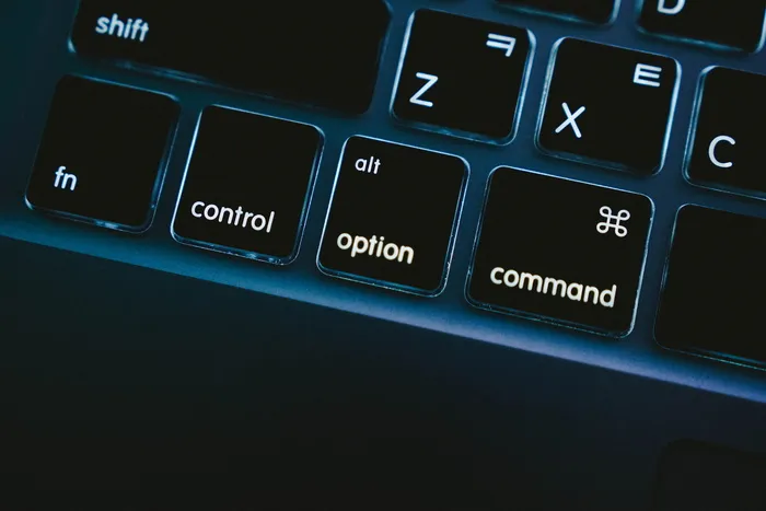 特写摄影, 键盘, macbook, macbook pro, 命令, 选项, 控制, 电脑键盘