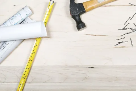 施工蓝图工具照片