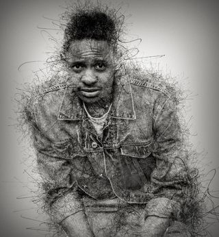 线条，艺术，设计，现代，框架，装饰，风格，薄