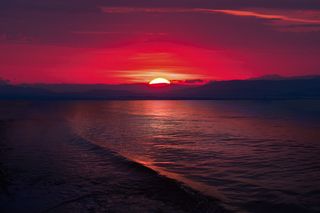 加拿大，渥太华，日落