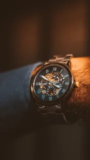 穿, 橙子, 马尔代夫, 溢价, 看, 夏季, 手表, 时间