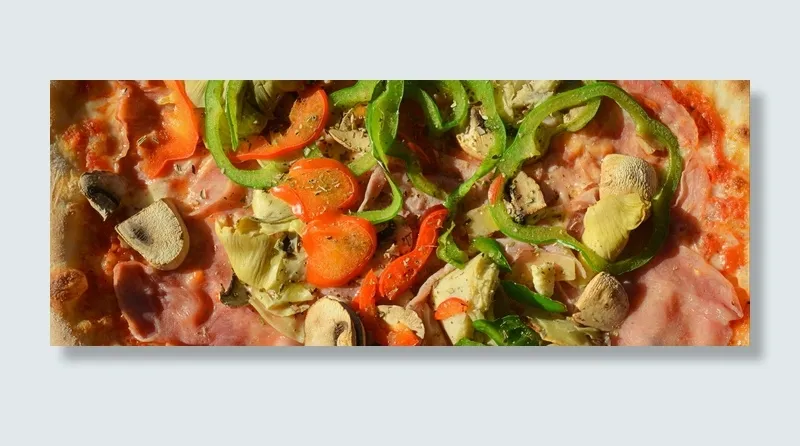 披萨，蔬菜，食品，电源，美味，法院，披萨火腿，横幅