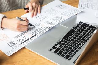 设计师绘图网站模型照片