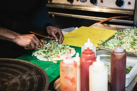 准备街头食品包装 准备街头食品包装