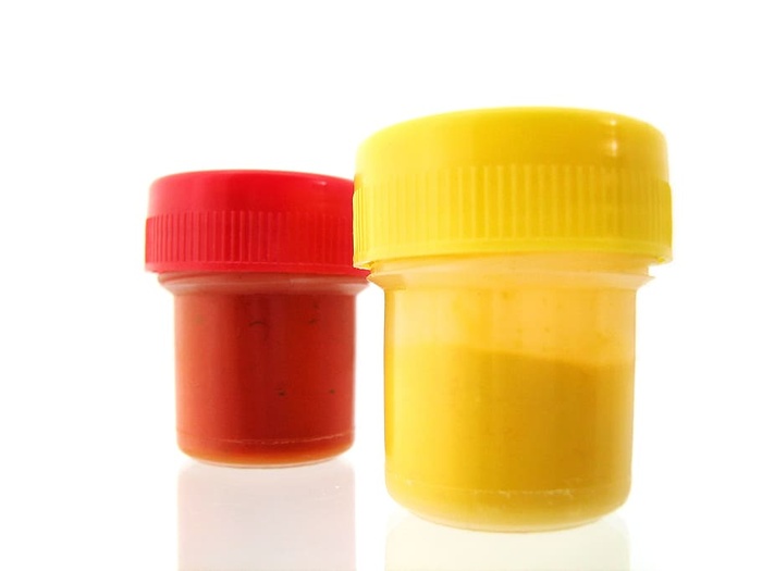 罐，油漆，隔离，液体，红色，黄色，油漆，设备