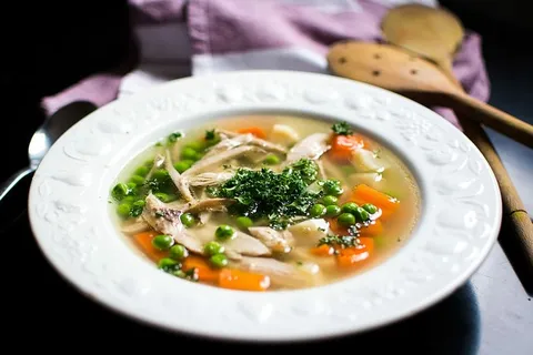 自制蔬菜鸡汤 自制蔬菜鸡汤
