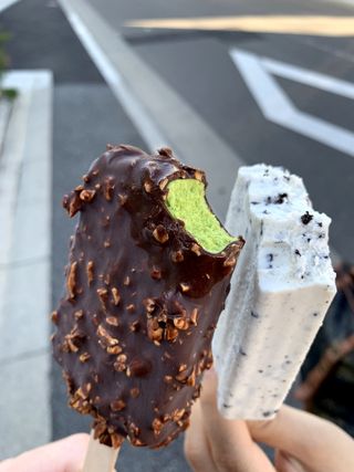 食物，甜点，人，人，冰淇淋，巧克力，日本，京都