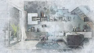 建筑、室内、设计、家具、现代、客厅、装饰、公寓