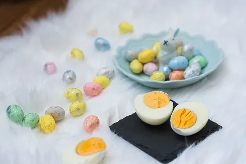 食品和饮料，食品，新鲜度，室内，鸡蛋，无人，甜食，甜食
