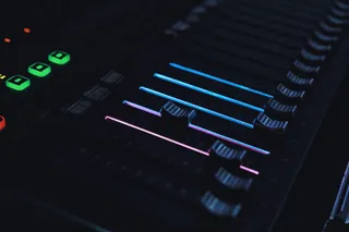 技术, 控制, 特写, 数, 控制面板, 音响设备, 通讯, 音乐