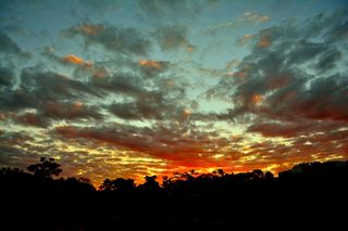 疗愈、辉光、梦幻、紫外线、天空、云天、日落、自然之美