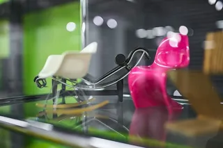 博览会上的各种艺术装置