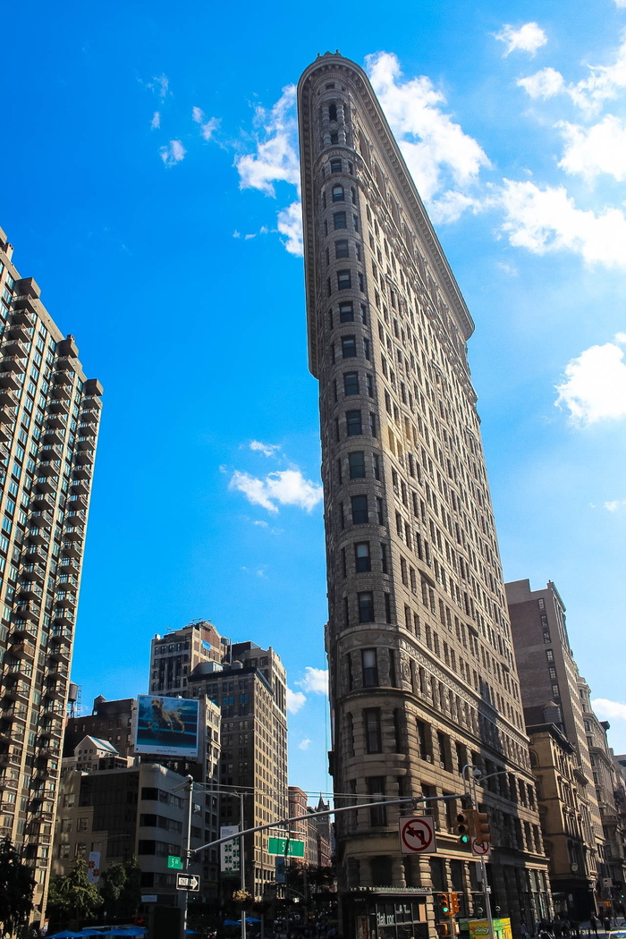 flatiron building，纽约，城市，美国，曼哈顿，建筑，扁平铁，地标