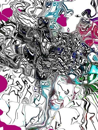 混乱、混乱、孤立、黑色、完整框架、背景、模式、丰富