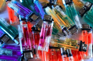 mancis，korek api，祖父母，独特，多色，无人，特写，瓶子