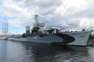 格但斯克、海峡、视图、运输、航海船舶、水上、军事、船舶