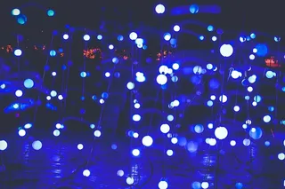 照明，光-自然现象，蓝色，照明设备，技术，发光，无人，连接