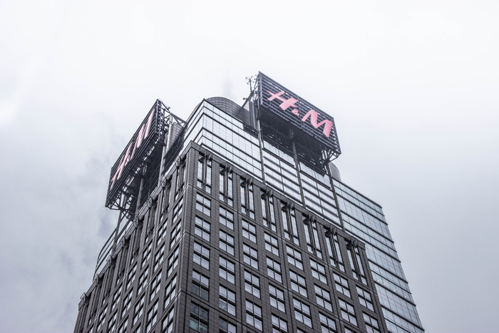 H＆M、建筑、塔楼、高层、handm、建筑、天空、云