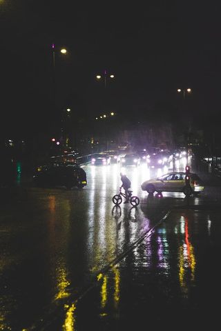 利物浦，英国，博克，阴影，夜间，夜间，下雨，夜间摄影