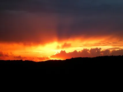 燃烧,太阳,日落,傍晚,天空,燃烧的太阳,夜空,余辉 燃烧,太阳,日落,傍晚,天空,燃烧的太阳,夜空,余辉