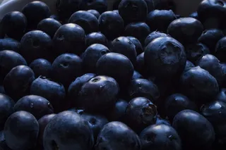 蓝莓的特写照片