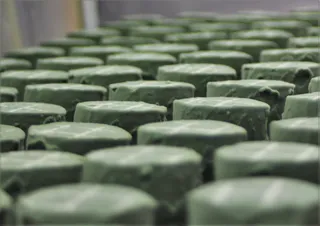 奶酪、蓝色、图案、美食、大量物品、连续、选择性聚焦、丰富