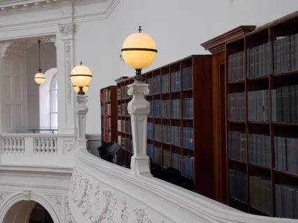 图书馆，阳台，墨尔本，建筑，建筑，建成结构，建筑外观，书籍