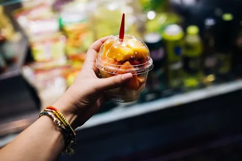 西班牙巴塞罗那拉博克利亚食品市场 西班牙巴塞罗那拉博克利亚食品市场