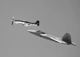 灰度摄影，二，灰色，飞机，雷诺航展，飞机，航空展，军用飞机