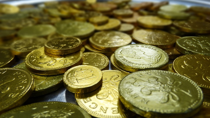圆形、铜色、便士、硬币、抽签、货币、彩票、黄金