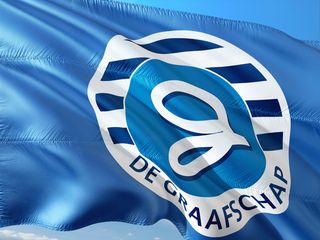 足球、国际、荷兰、荷兰、西班牙、荣誉赛区、旗帜、德格拉夫夏普