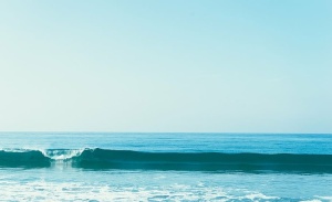 海浪，白天，蓝色，大海，海洋，水，波浪，阳光