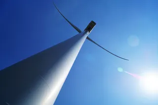 白色，风力涡轮机，蓝色，天空，建筑，建筑，结构，塔