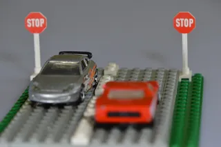 乐高、儿童、玩具、彩色、游戏、积木、道路、红色