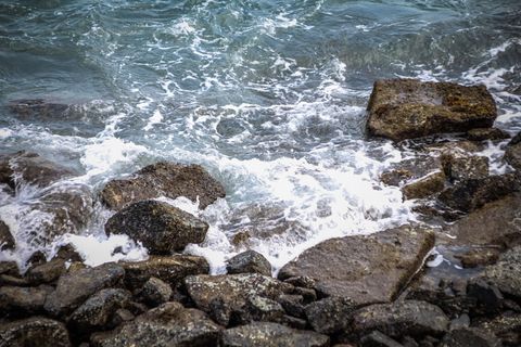 海洋、自然、水、海洋、户外、海浪、海岸线、岩石
