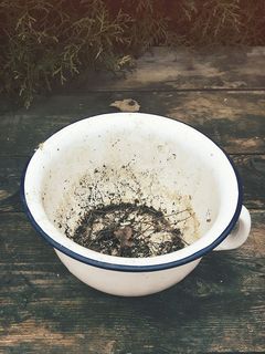 碗，珐琅，便盆，村庄，旧，碗，乡村别墅，厨房用具