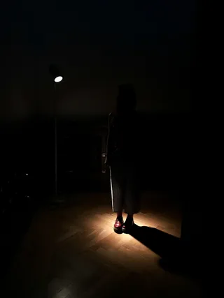 捷克，galerie rudolfinum，布拉格，女孩，光，在，阴影，人